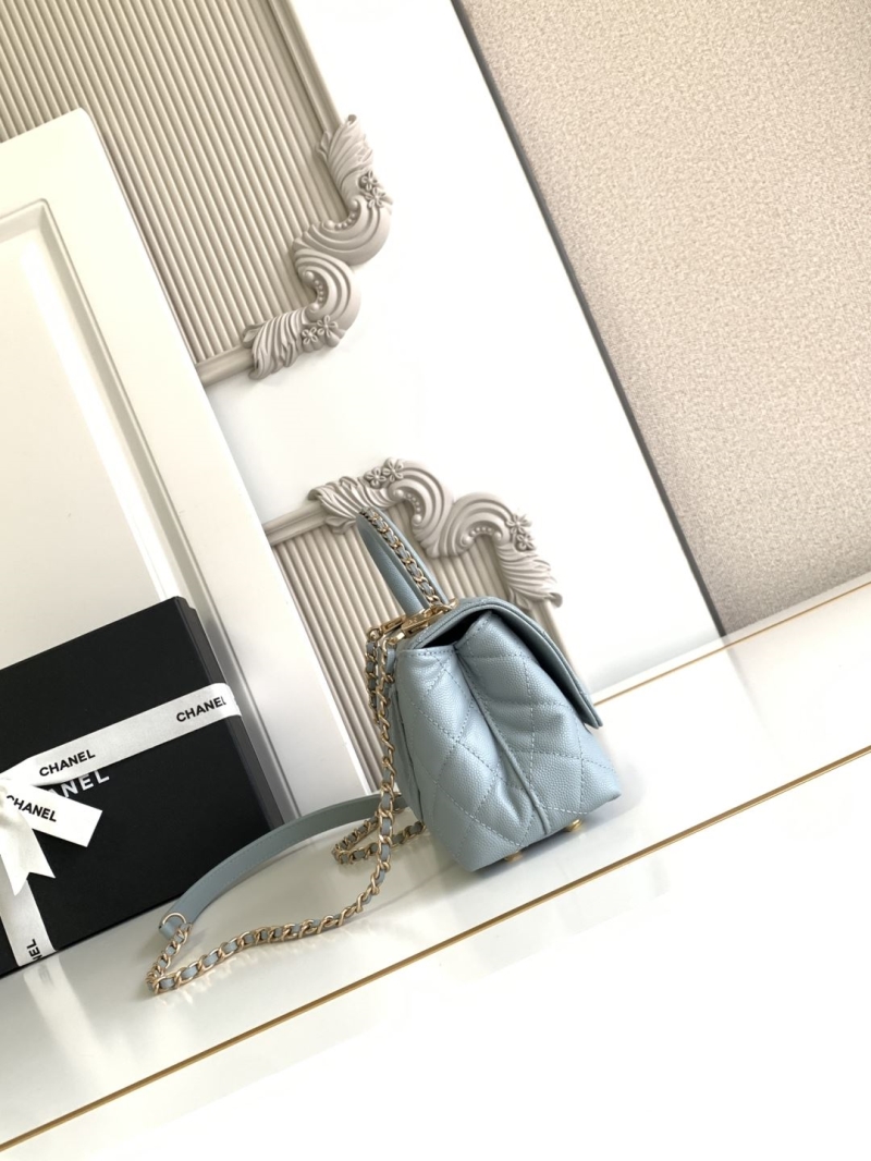 Ch**el top handle bags